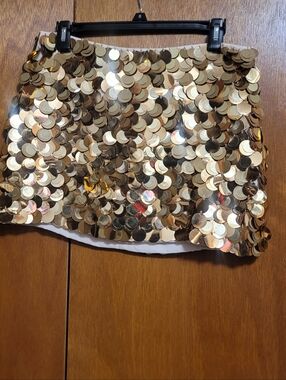 Alice + Olivia Embellished Low Rise Micro Skirt - Size 6